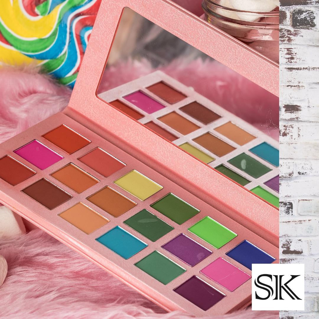 Eye Candy Eyeshadow Palette | 18 colours | By SK