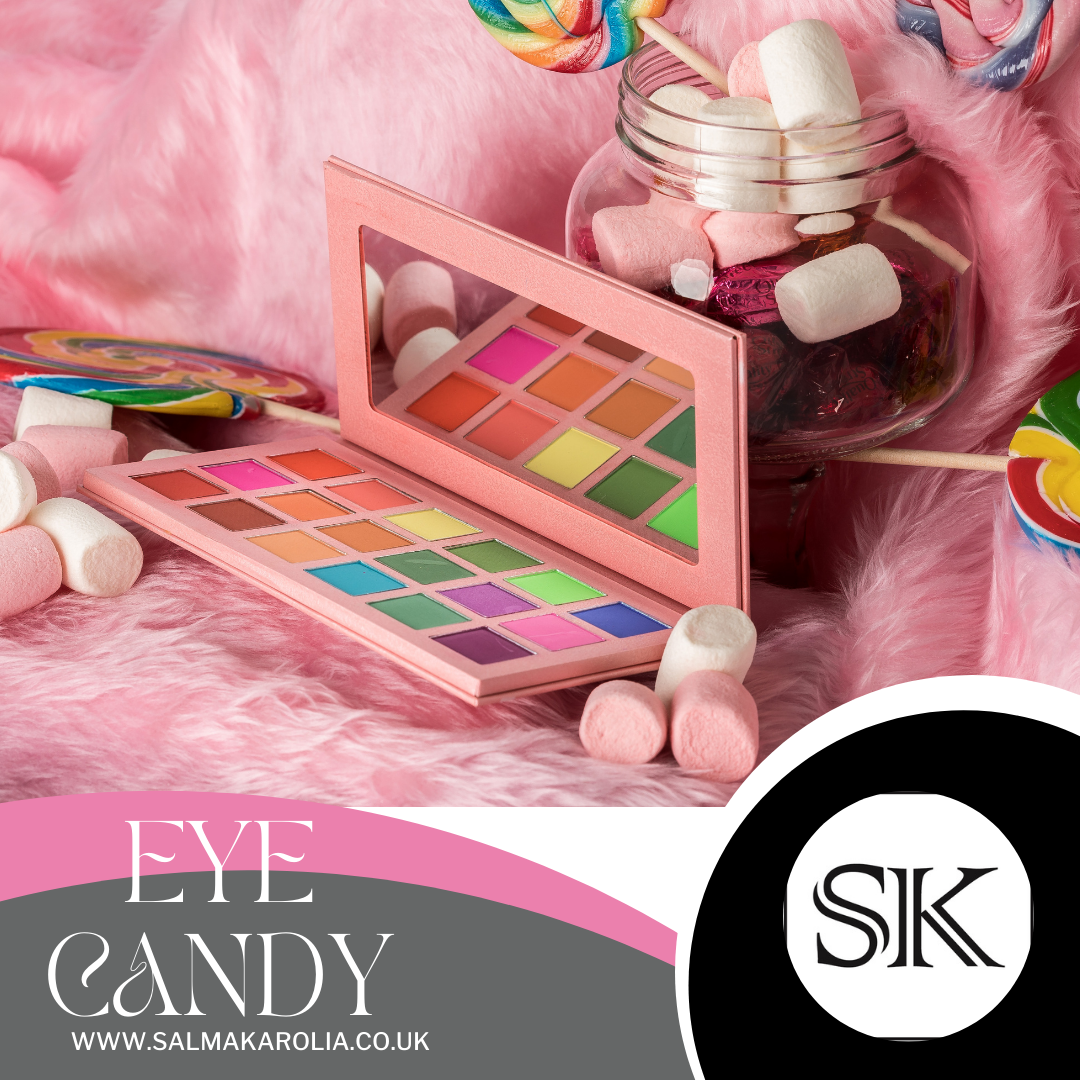 Eye Candy Eyeshadow Palette | 18 colours | By SK