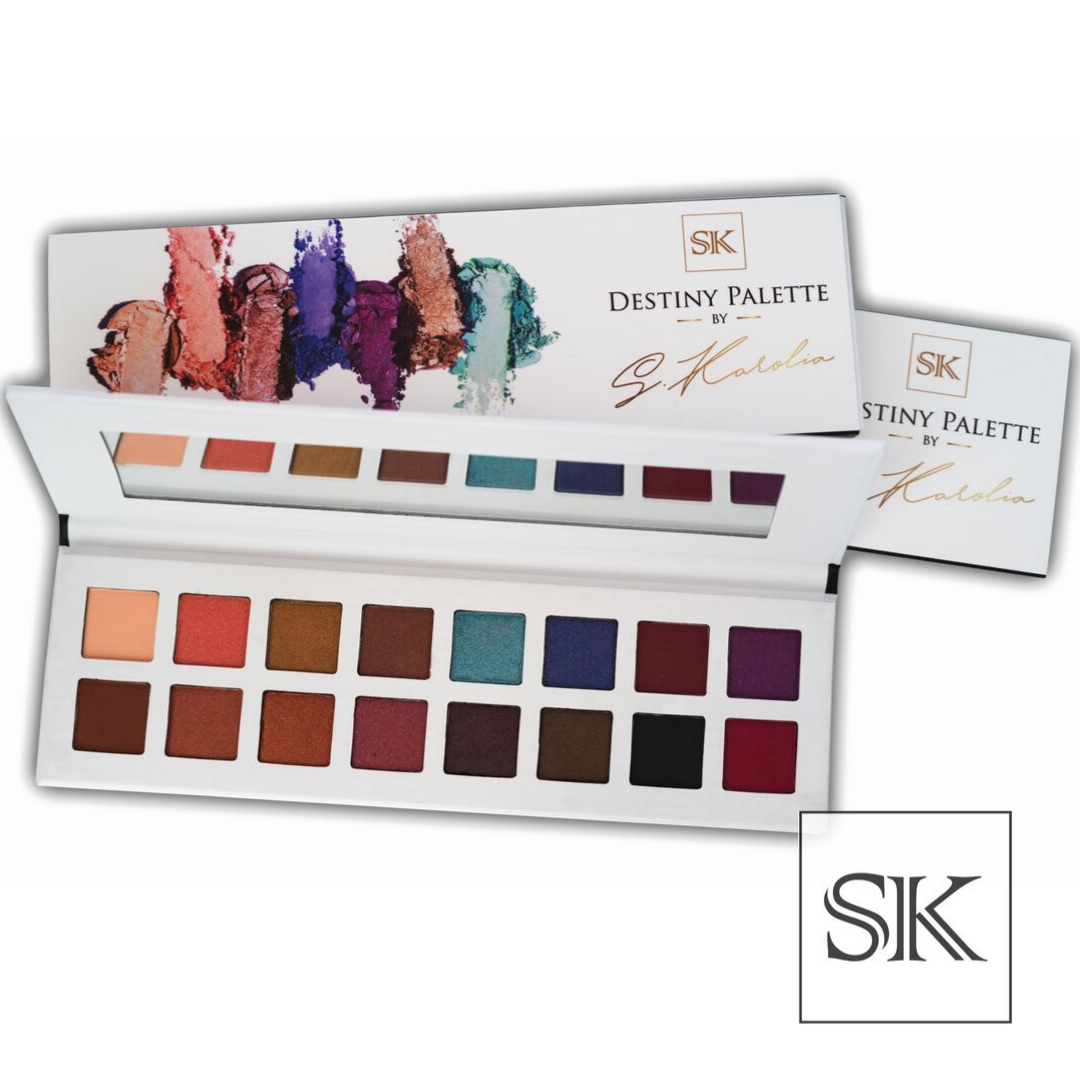 Destiny Eyeshadow Palette | 16 Colours |  By SK